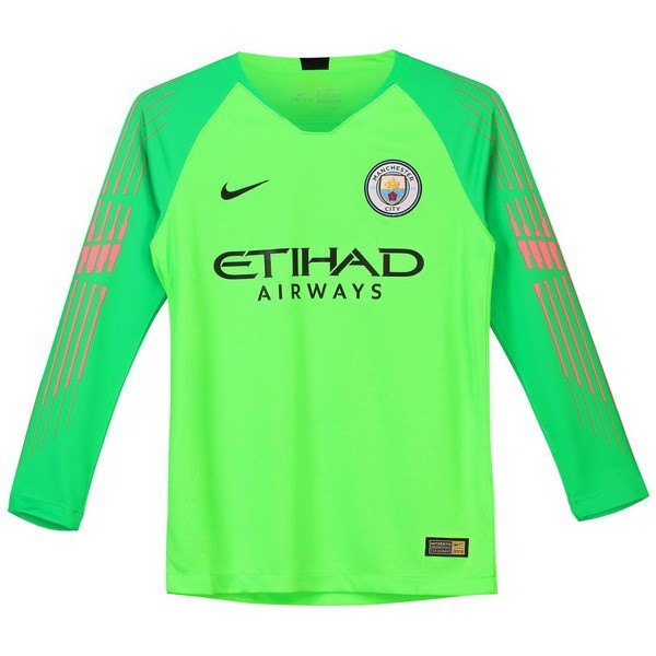 Camiseta Manchester City ML Portero 2018/19 Verde